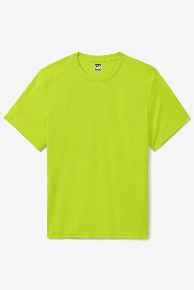 Fila Che Performance Light Green T-Shirt Mens - NZ 63521-EXUT